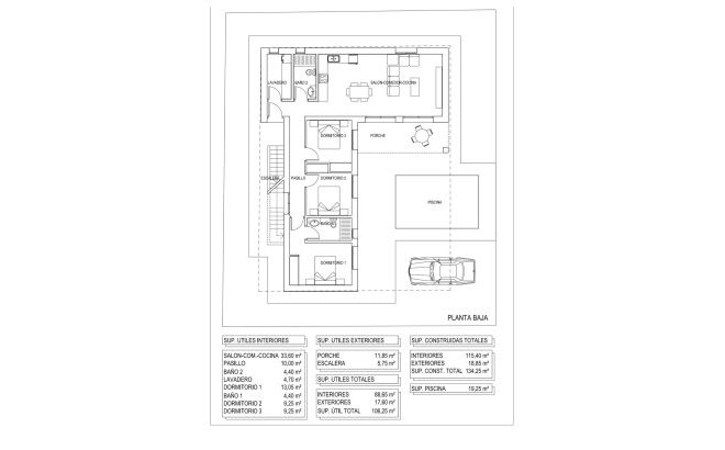 Nouvelle Construction - Villa -
Pinoso - Campo