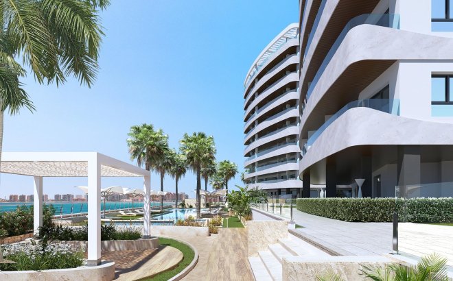 New Build - Apartment -
La Manga del Mar Menor - 1ª Linea Del Mar Mediterraneo