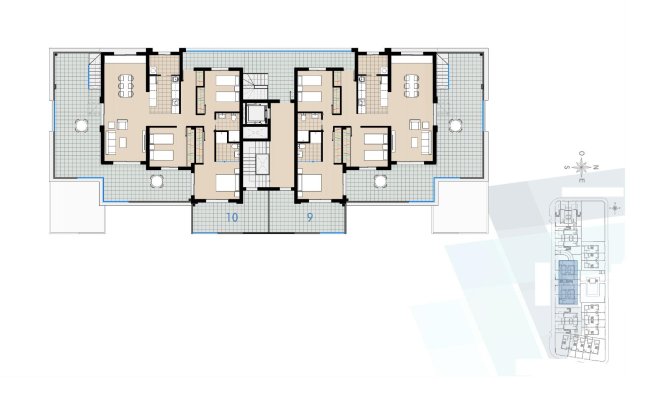 Nieuwbouw Woningen - Penthouse -
Pilar de la Horadada - El Mojón