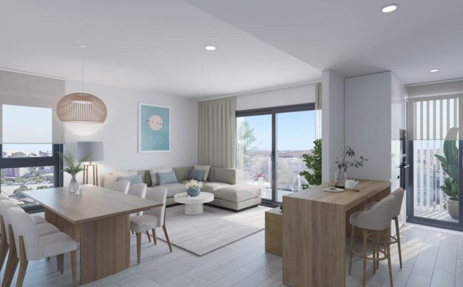 New Build - Apartment -
Alicante - San Agustín-PAU 2