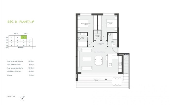 Nouvelle Construction - Penthouse -
Orihuela - Las Colinas Golf