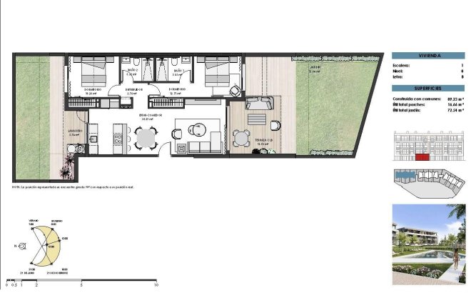 New Build - Apartment -
Torre Pacheco - Santa Rosalia Lake And Life Resort