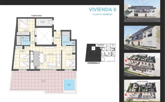 Nouvelle Construction - Penthouse -
Pilar de la Horadada - pueblo