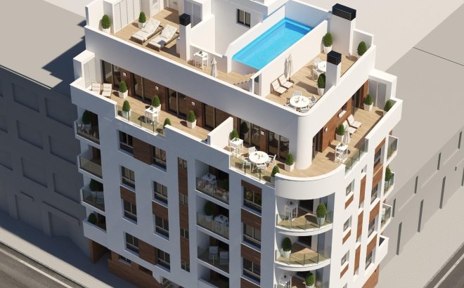 Nieuwbouw Woningen - Appartement -
Torrevieja - Centro