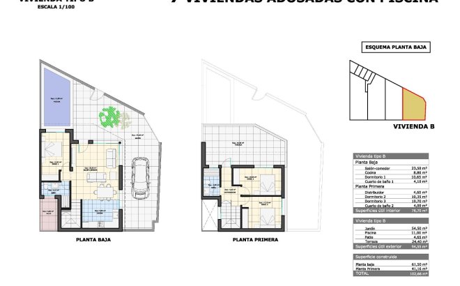 Nieuwbouw Woningen - Town House -
Pilar de la Horadada - pueblo