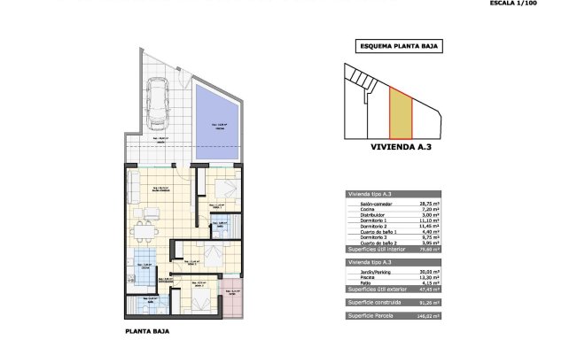 Nieuwbouw Woningen - Bungalow -
Pilar de la Horadada - pueblo