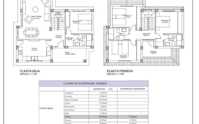 Nieuwbouw Woningen - Villa -
Lorca - Purias