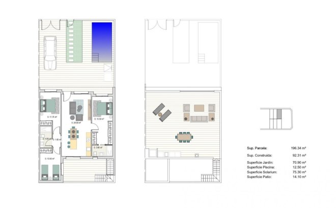 Nieuwbouw Woningen - Town House -
San Javier - Parque del doce