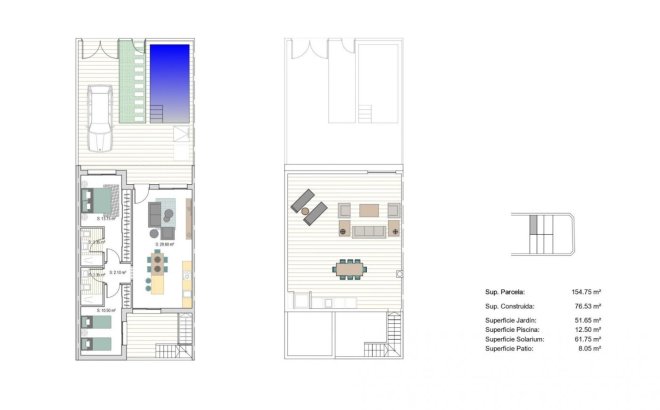 Nieuwbouw Woningen - Town House -
San Javier - Parque del doce