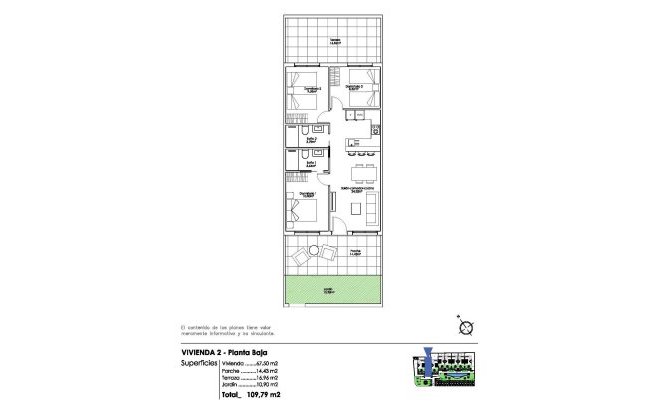 Nieuwbouw Woningen - Bungalow -
Pilar de la Horadada - Parque Ramon eugenio Escudero