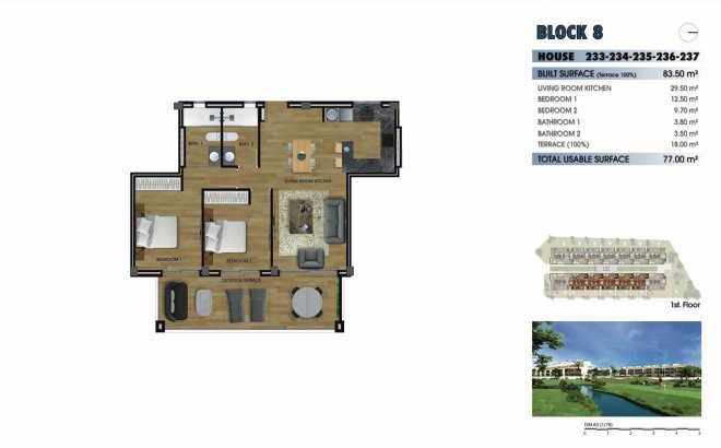 Nieuwbouw Woningen - Appartement -
Los Alcazares - La Serena Golf