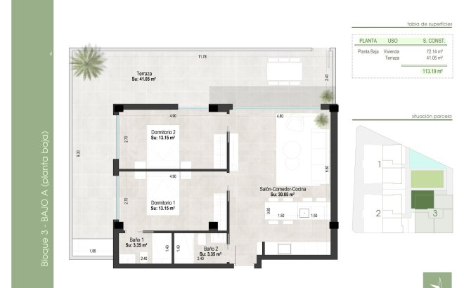 New Build - Ground floor apartment -
San Pedro del Pinatar - Centro