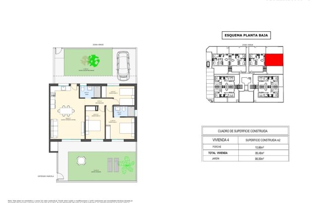 New Build - Ground Floor Bungalow -
Pilar de la Horadada - pueblo