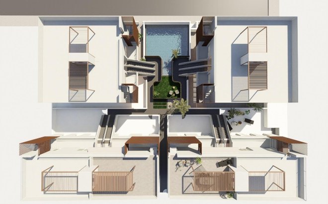 New Build - Ground Floor Bungalow -
Pilar de la Horadada - pueblo