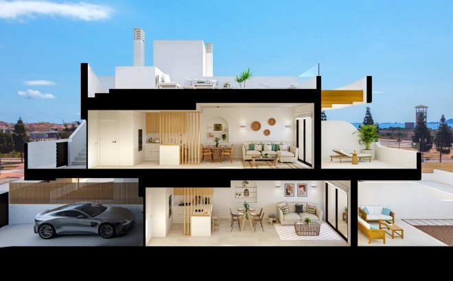 New Build - Ground Floor Bungalow -
Los Alcazares - Serena Golf