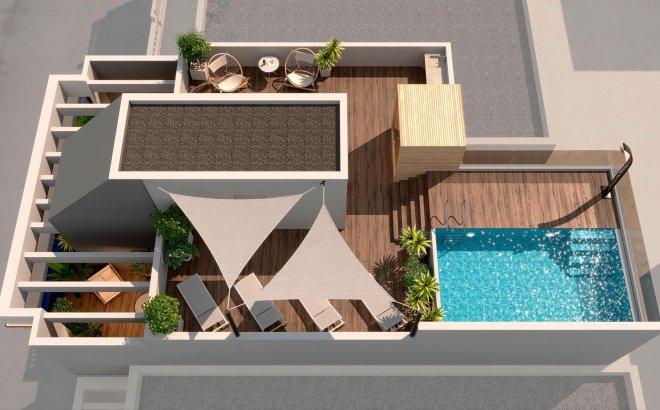 New Build - Penthouse -
Torrevieja - Playa del Acequión